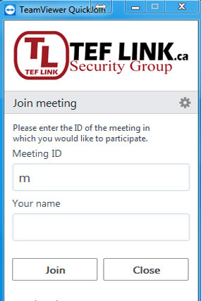 Join a Meeting screenshot